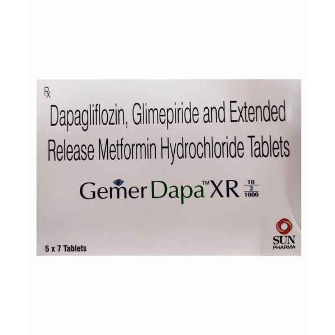 GEMER DAPA XR 10/2/1000
