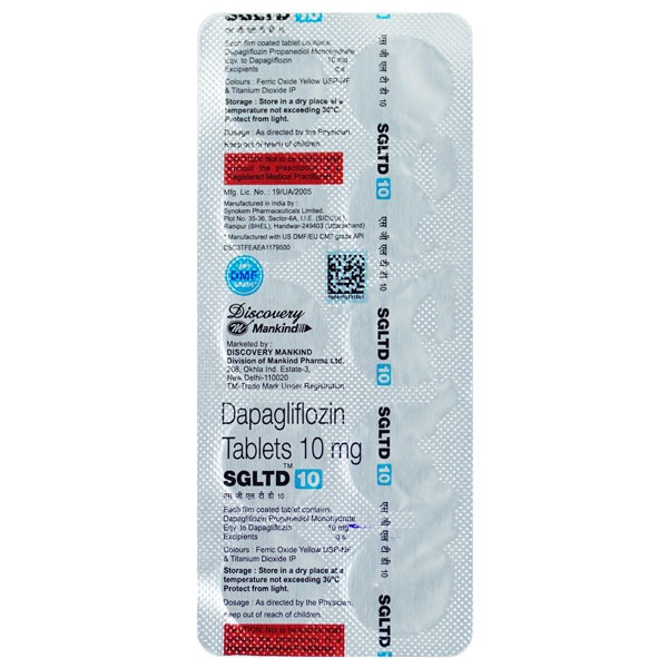 SGLT-D 10MG TABLET