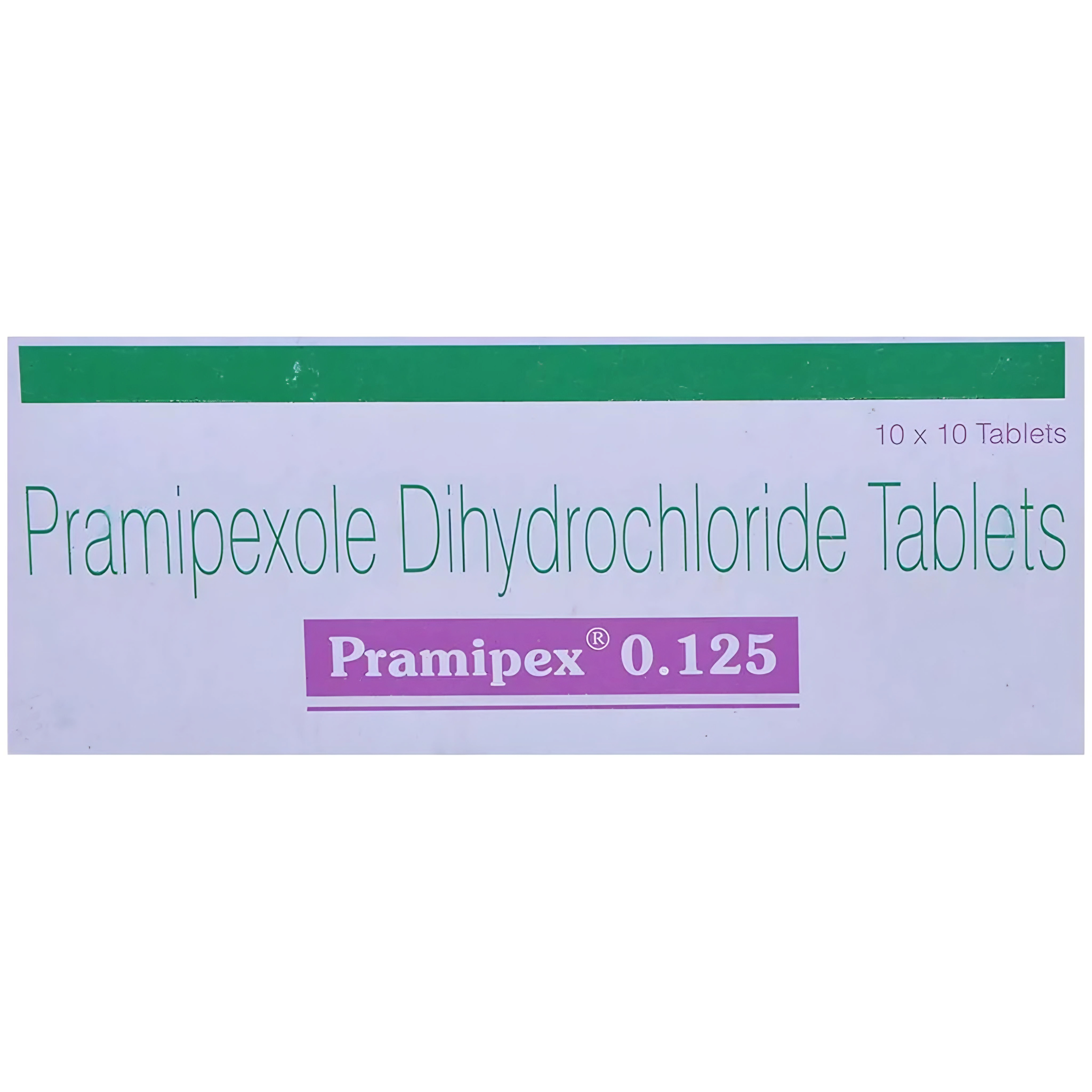 PRAMIPEX 0.125MG TAB
