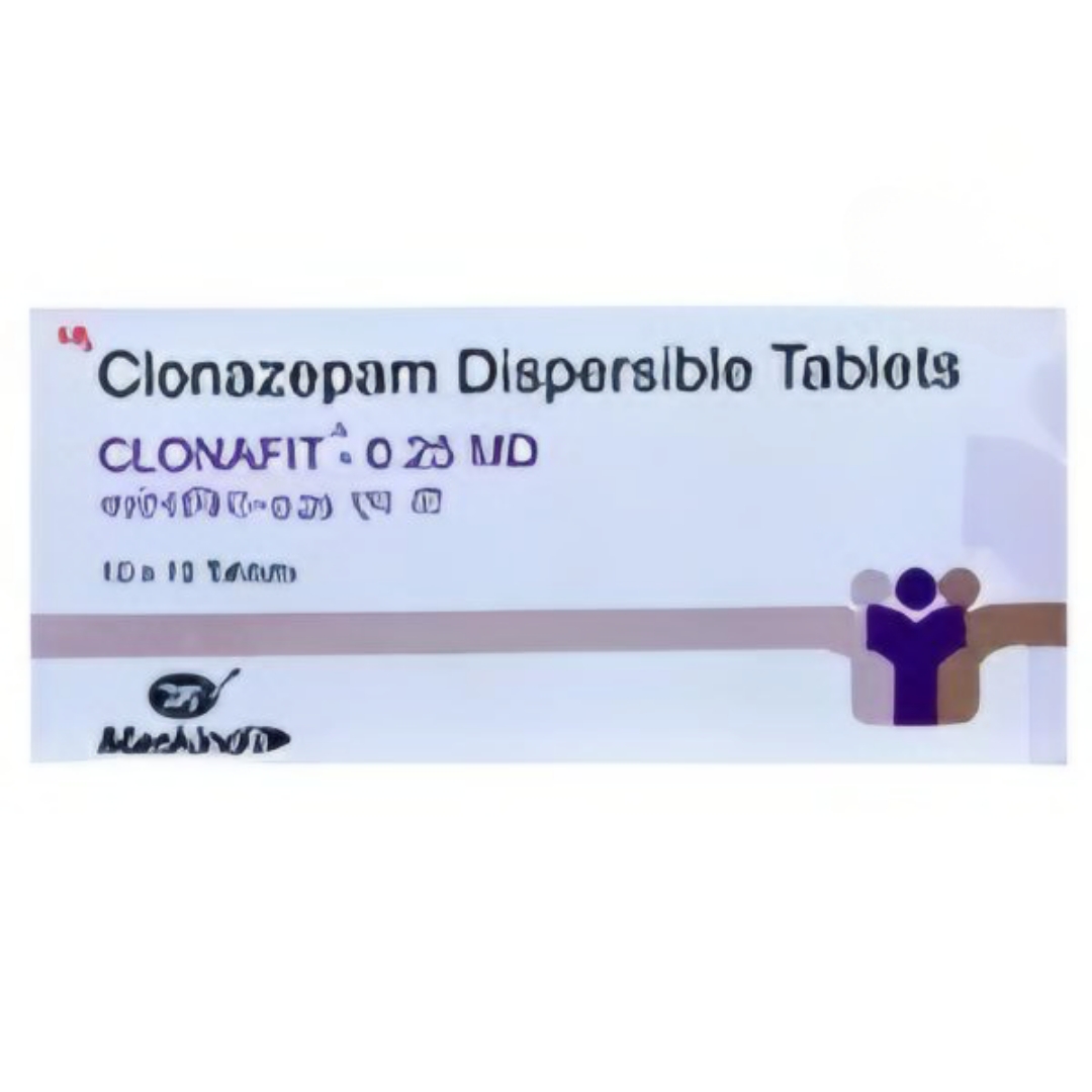 CLONAFIT 0.25 MD TABLET