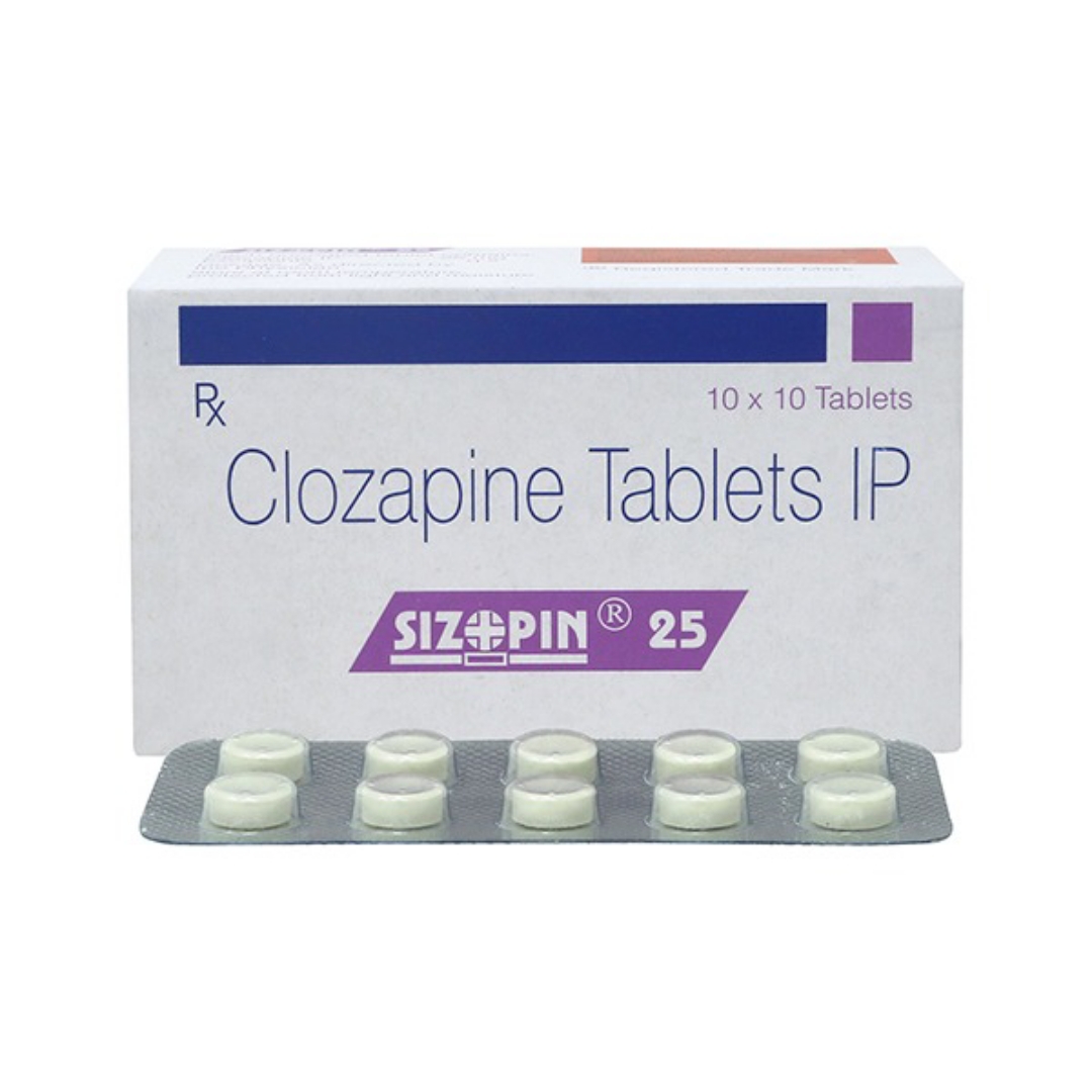 SIZOPIN 25 MG TABLETS