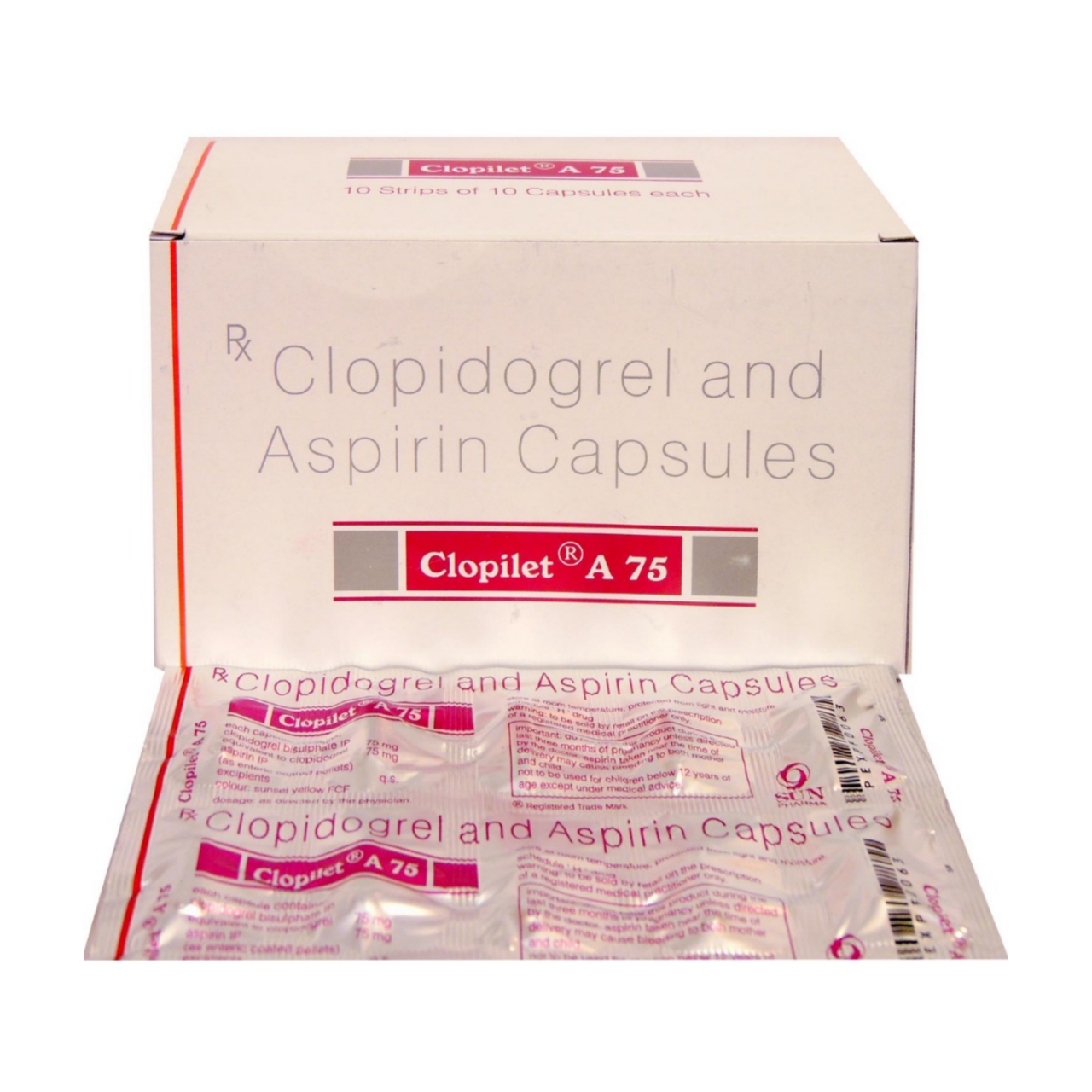CLOPILET A 75 CAPSULE