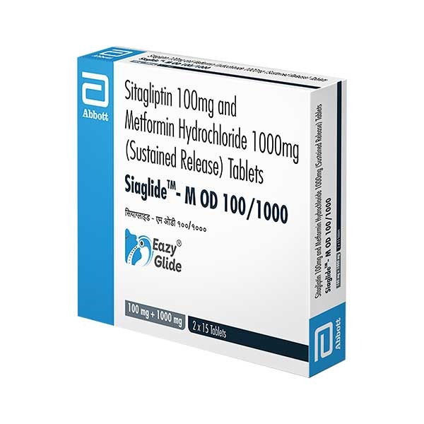 SIAGLIDE-M OD 100/1000 TABLET