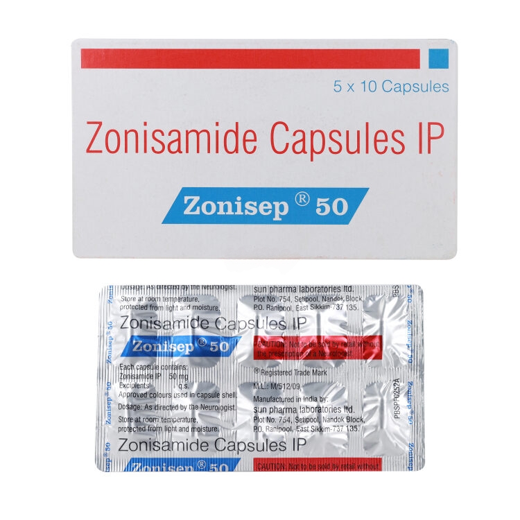 ZONISEP 50 CAPSULE