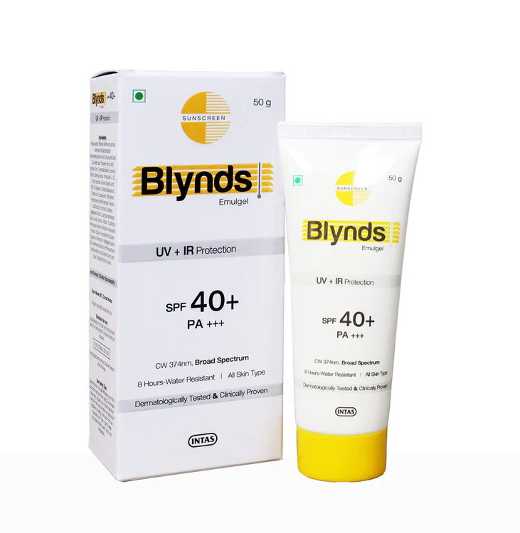 BLYNDS EMULGEL SUNSCREEM SPF 40+ PA+++