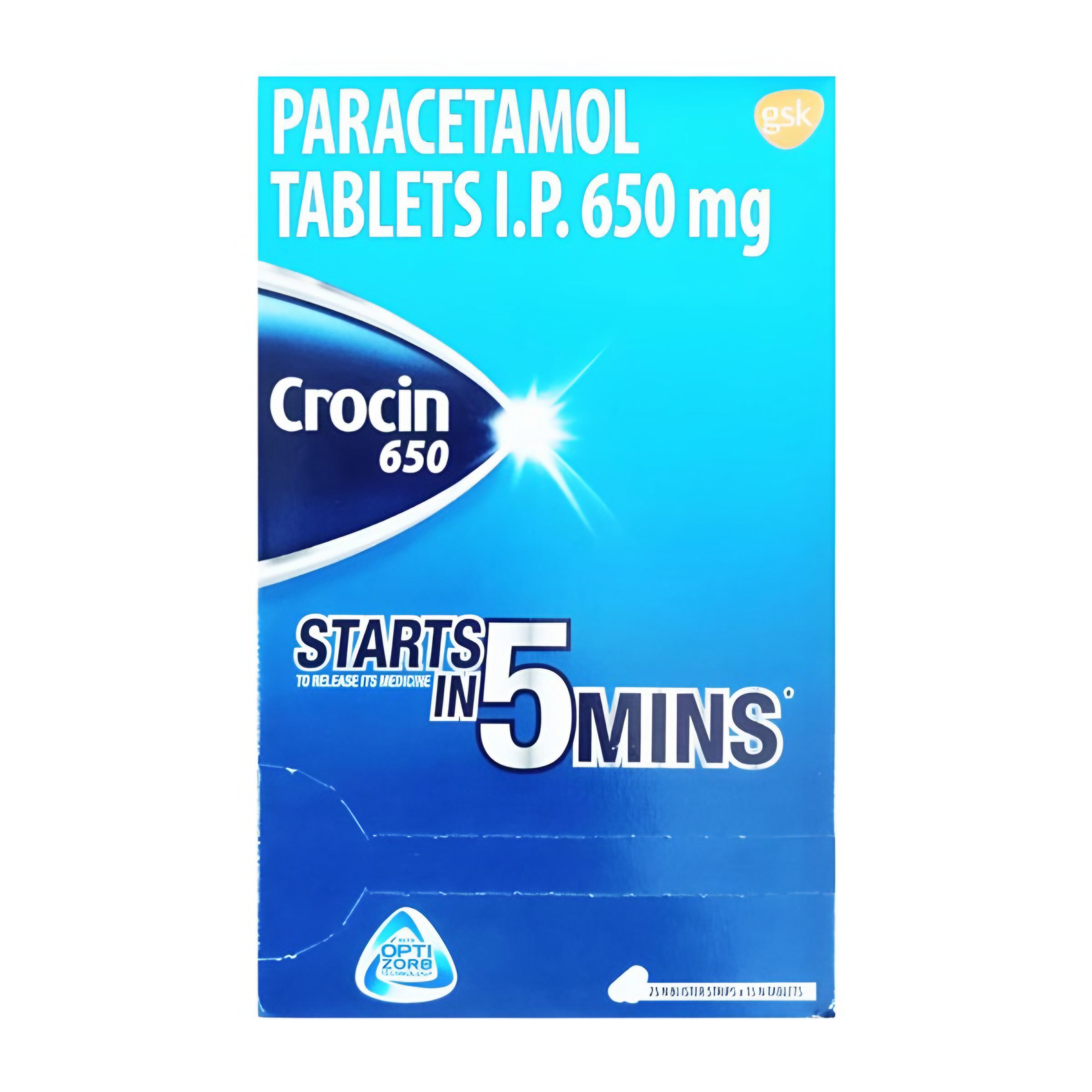 CROCIN 650MG TAB 