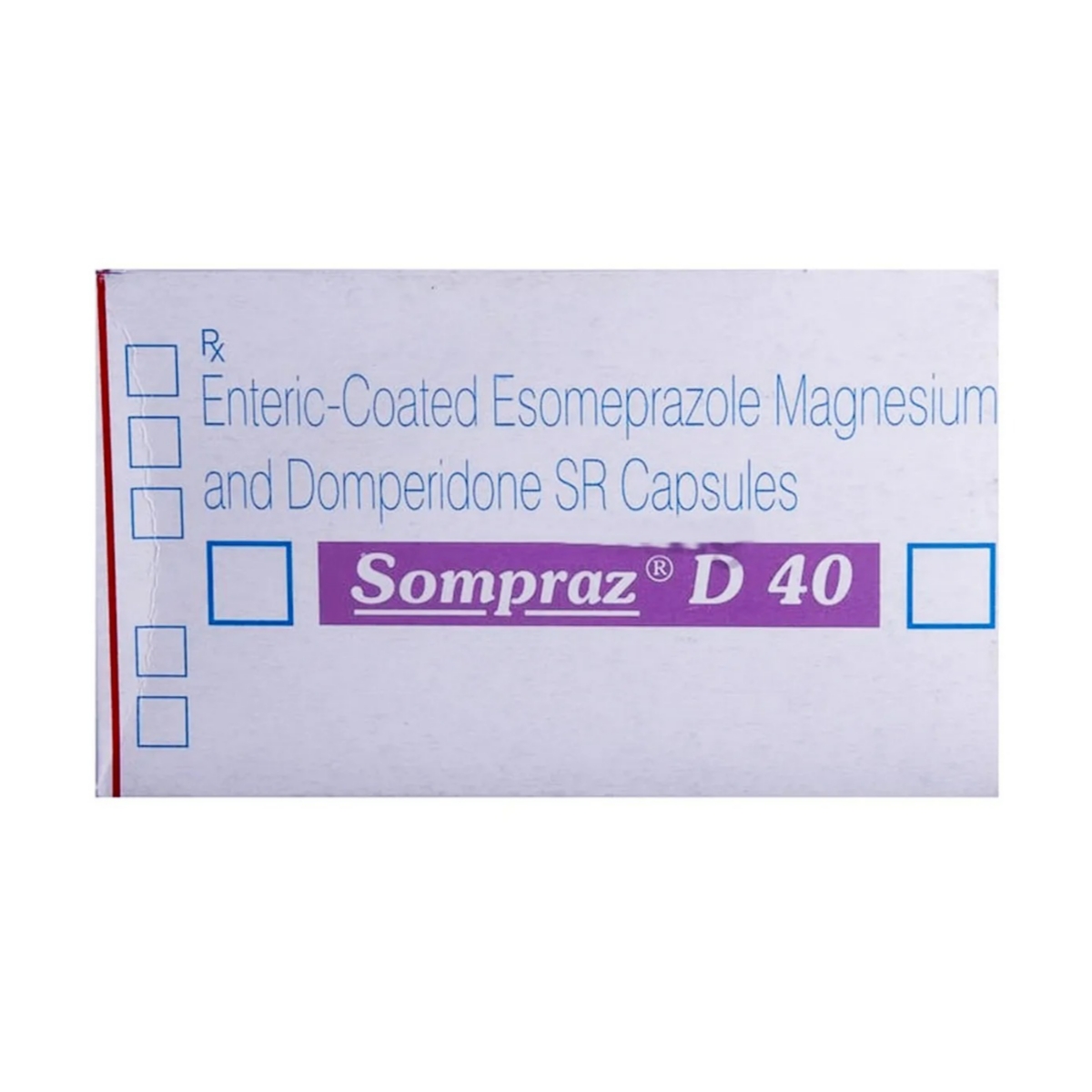 SOMPRAZ D 30/40 MG CAPSULE