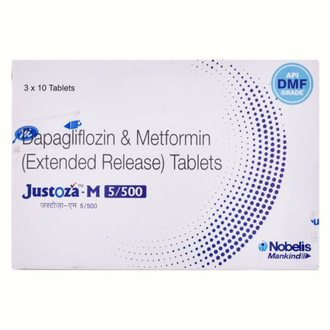 JUSTOZA M 5/500MG