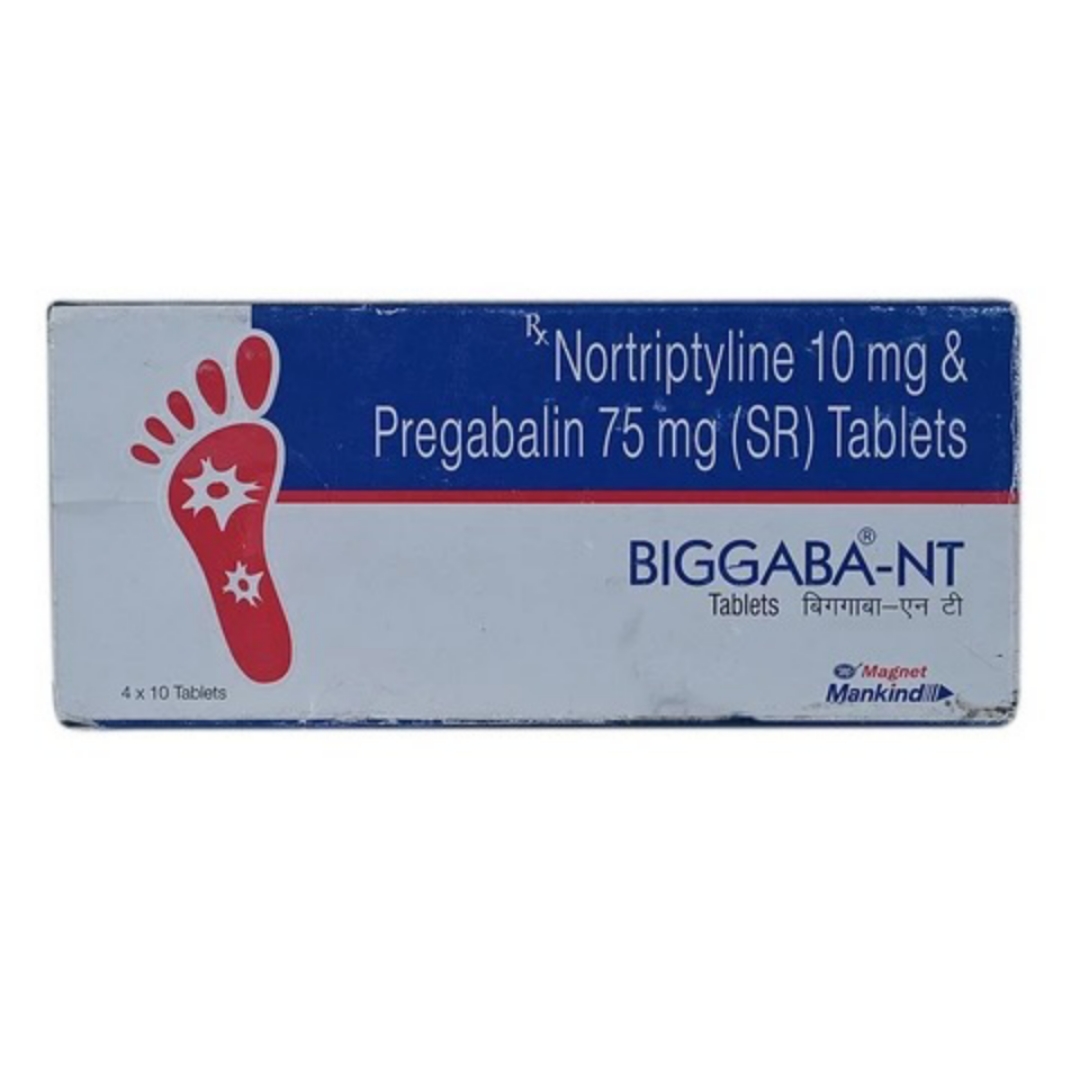 BIGGABA NT 75mg/10mg TABLET SR