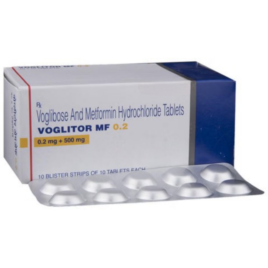 VOGLITOR MF 0.2 TABLET