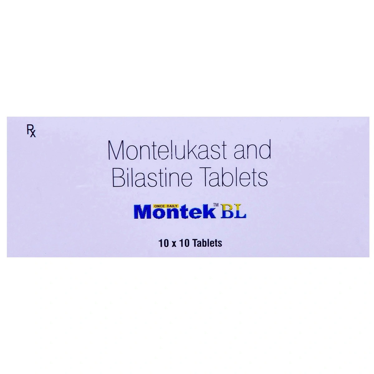 MONTEK BL 10/20 MG TABLET