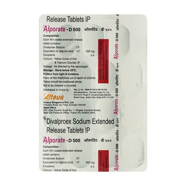 ALPORATE D 500 TAB