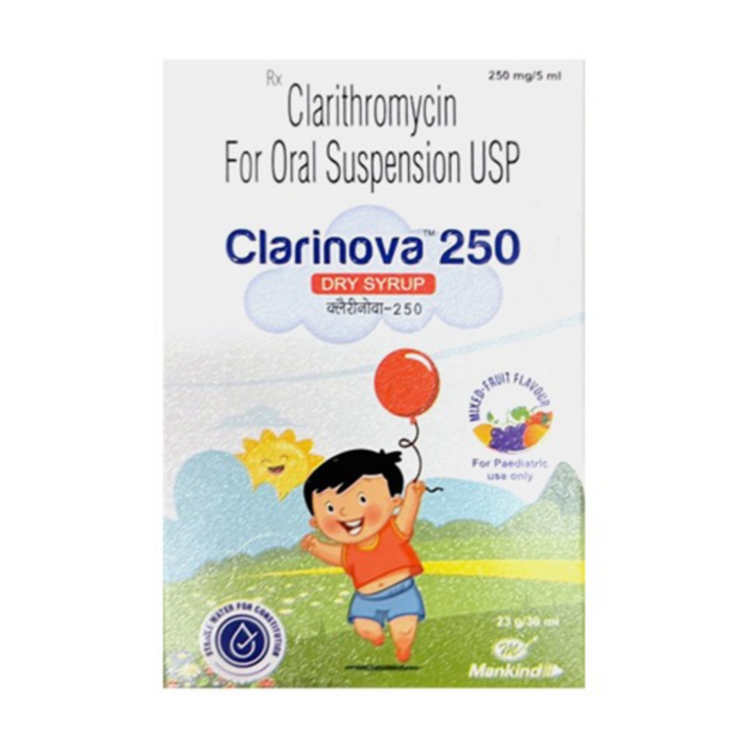 CLARINOVA 250MG SYRUP