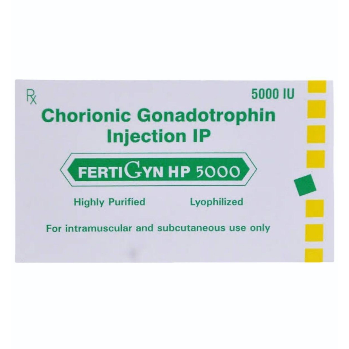 FERTIGYN HP-5000 IU INJECTION