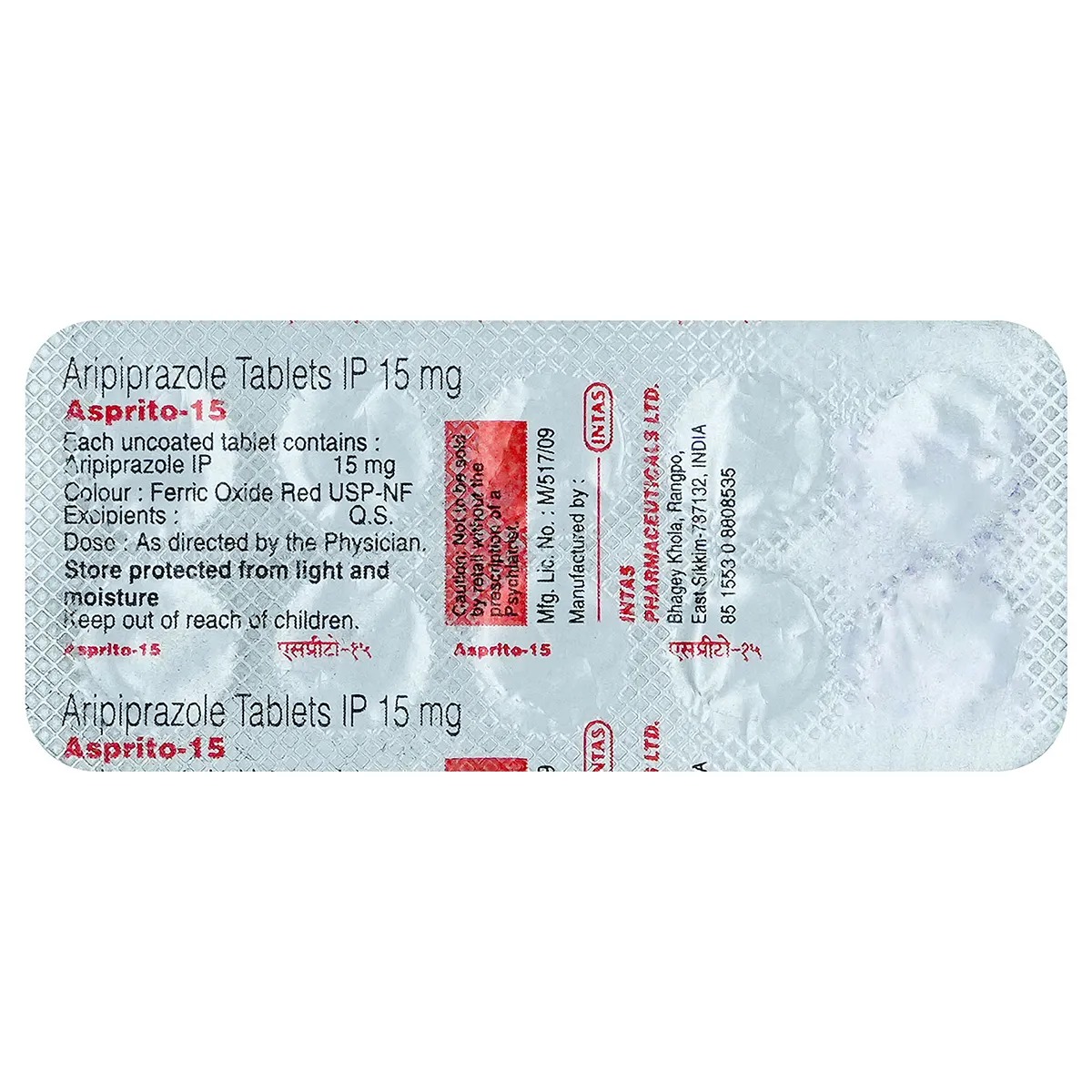 ASPRITO 15 TABLET