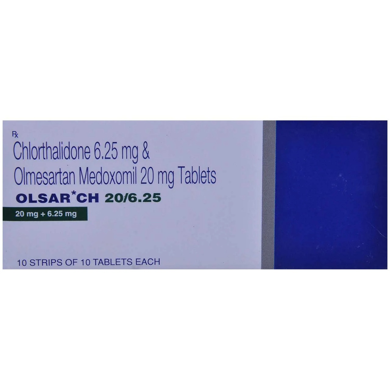 OLSAR CH 20MG / 6.25MG