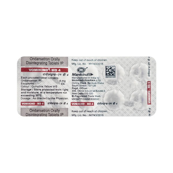 VOMIKIND MD 4 TABLET
