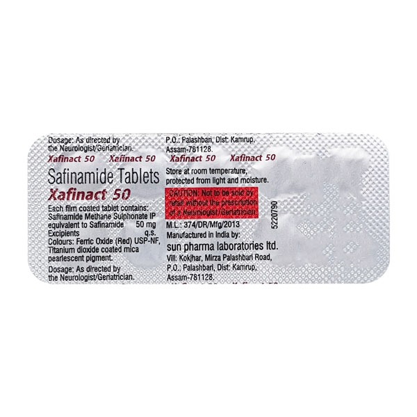 XAFINACT 50MG TAB