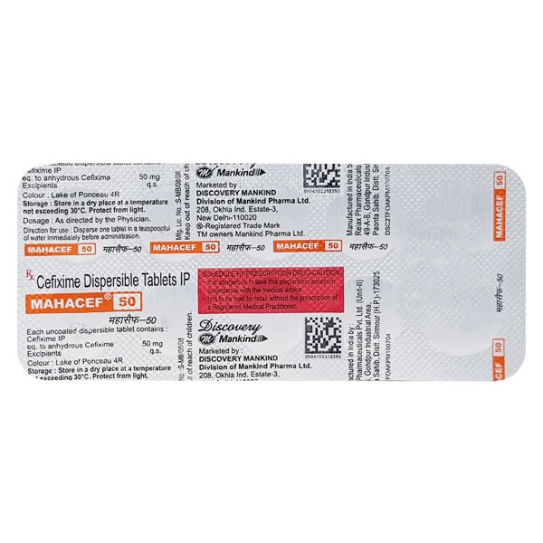 MAHACEF 50 TABLET