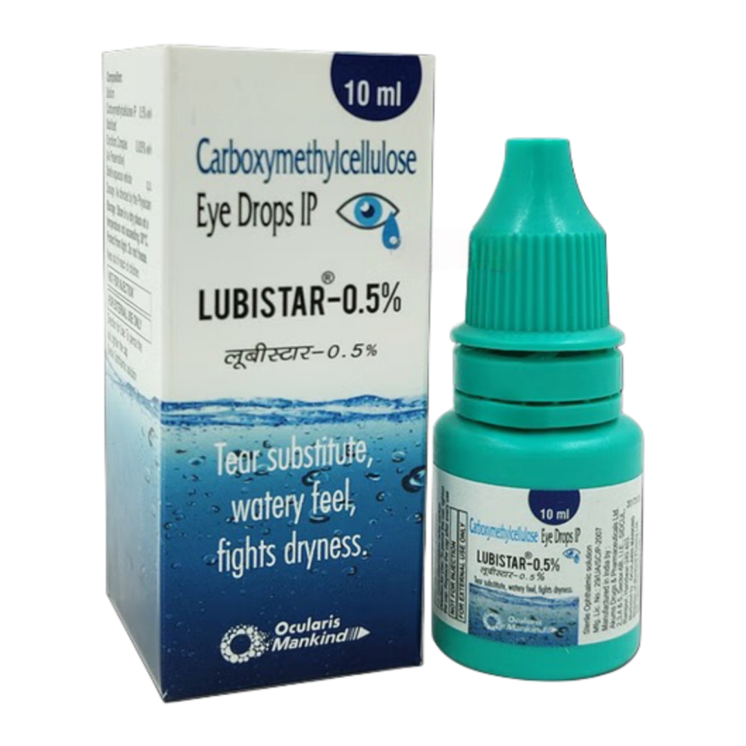 LUBISTAR- 5 % EYE DROP 