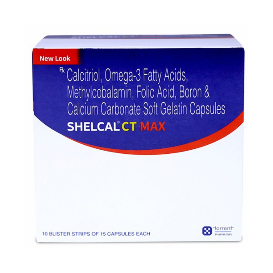 SHELCAL CT MAX GELATIN CAPSULE