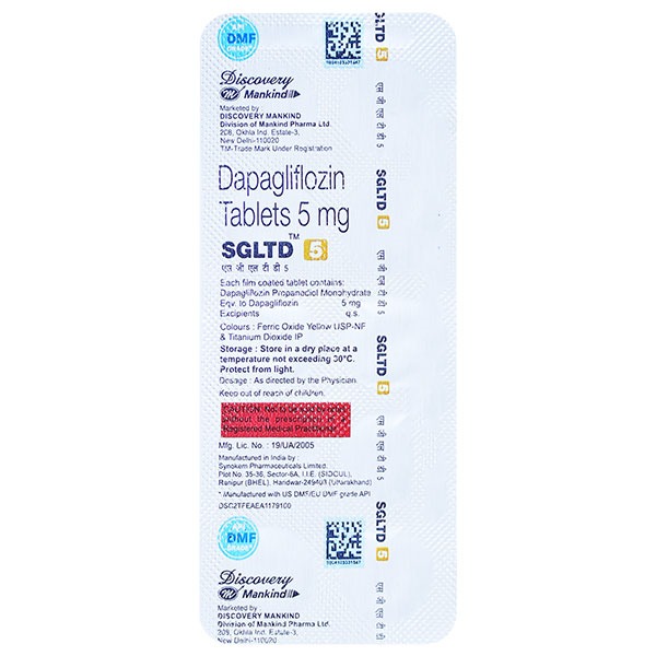 SGLT-D 5MG TABLET
