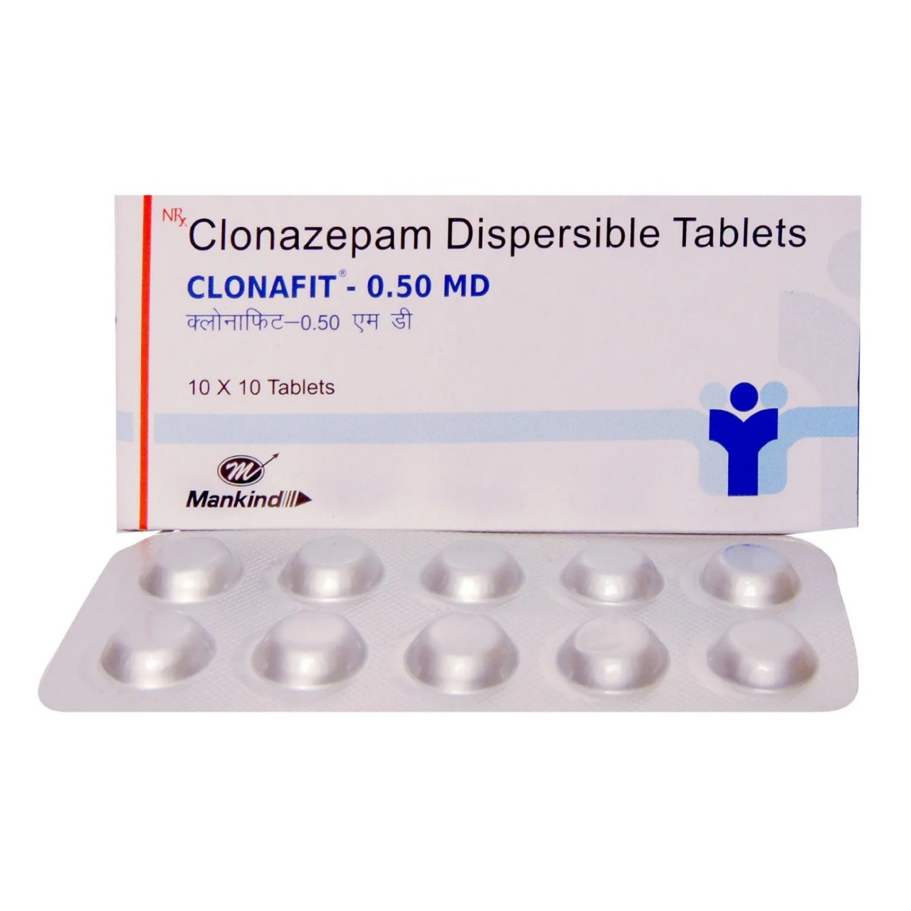 CLONAFIT 0.50 MD TABLET