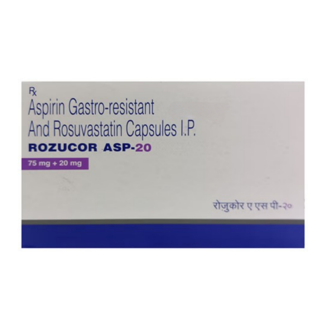 ROZUCOR ASP 2020MG/75MG CAPSULE