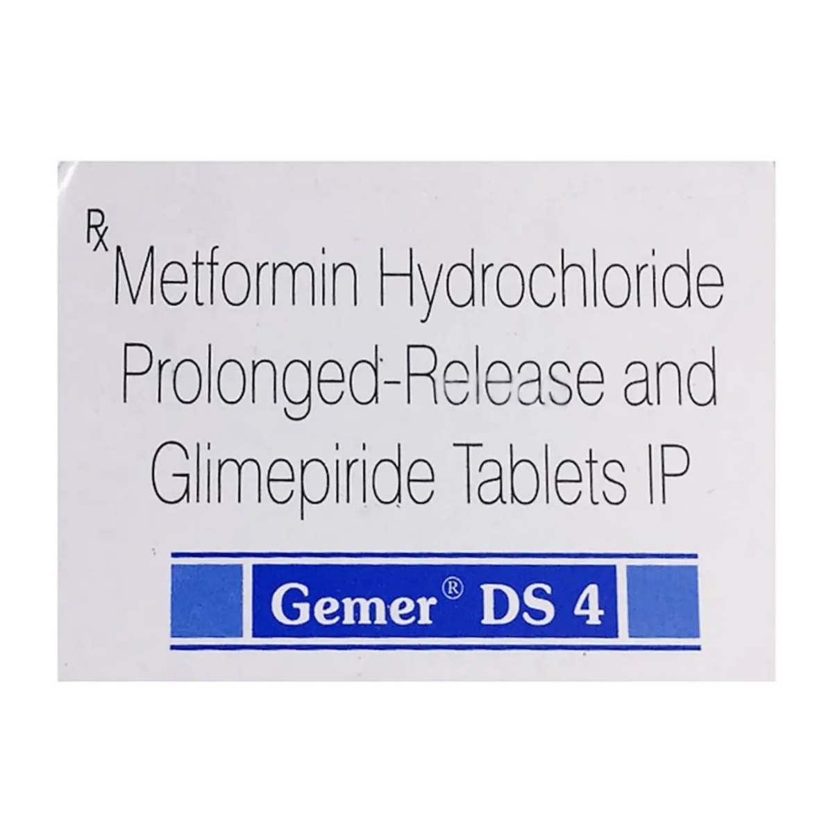 GEMER DS-4MG TABLET