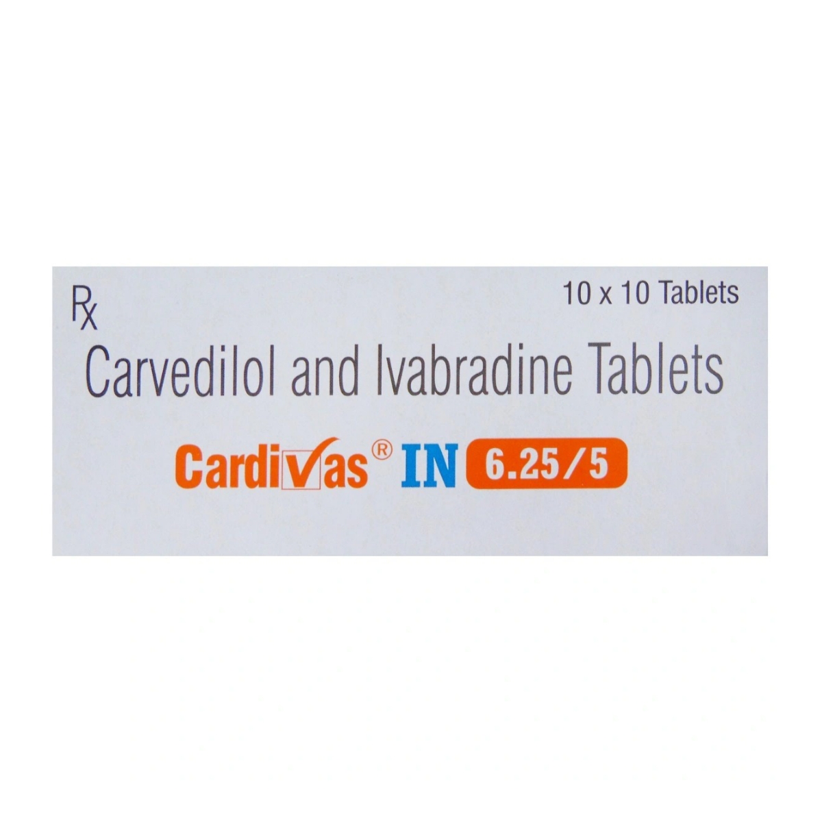 CARDIVAS IN 6.25-5MG