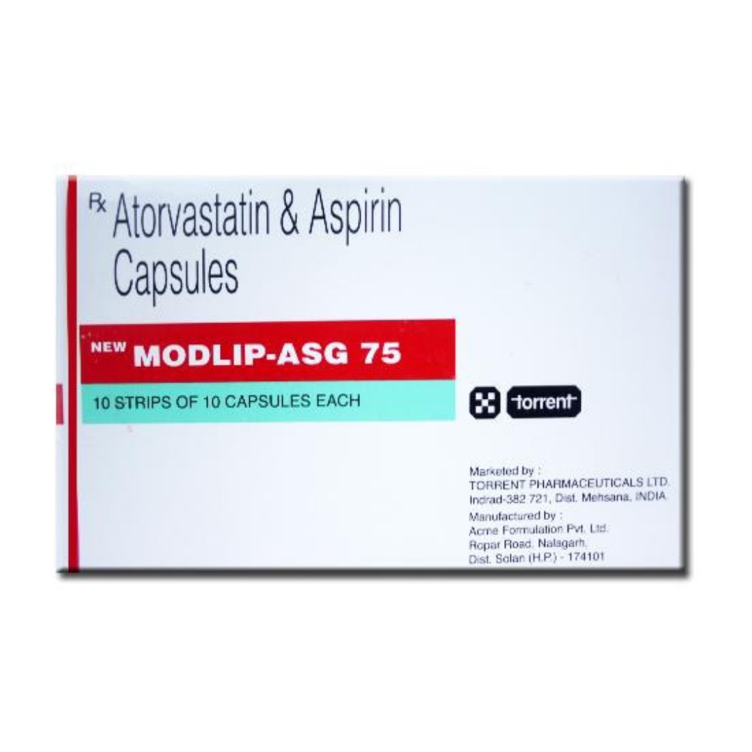 MODLIP ASG 75MG 