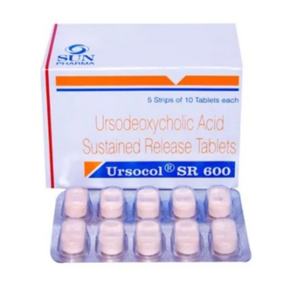 URSOCOL SR 600 MG TABLET SR