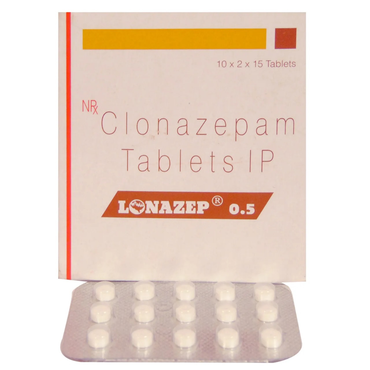 LONAZEP 0.5 MG TAB
