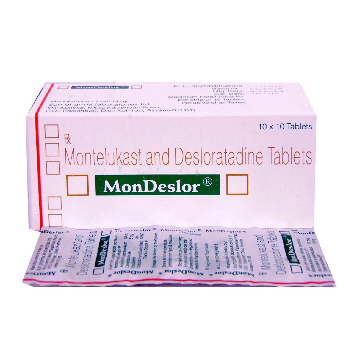 MONDESLOR 5/10 MG TABLET