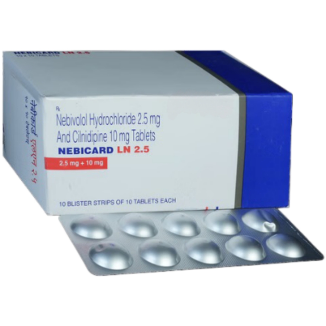 NEBICARD LN 2.5MG TAB