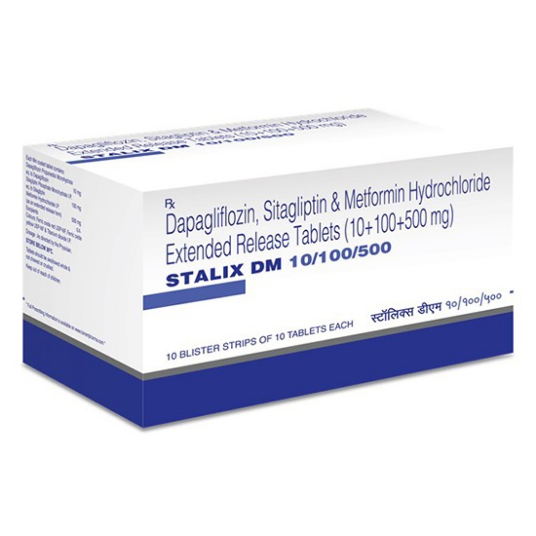 STALIX DM (10/100/500) TABLET